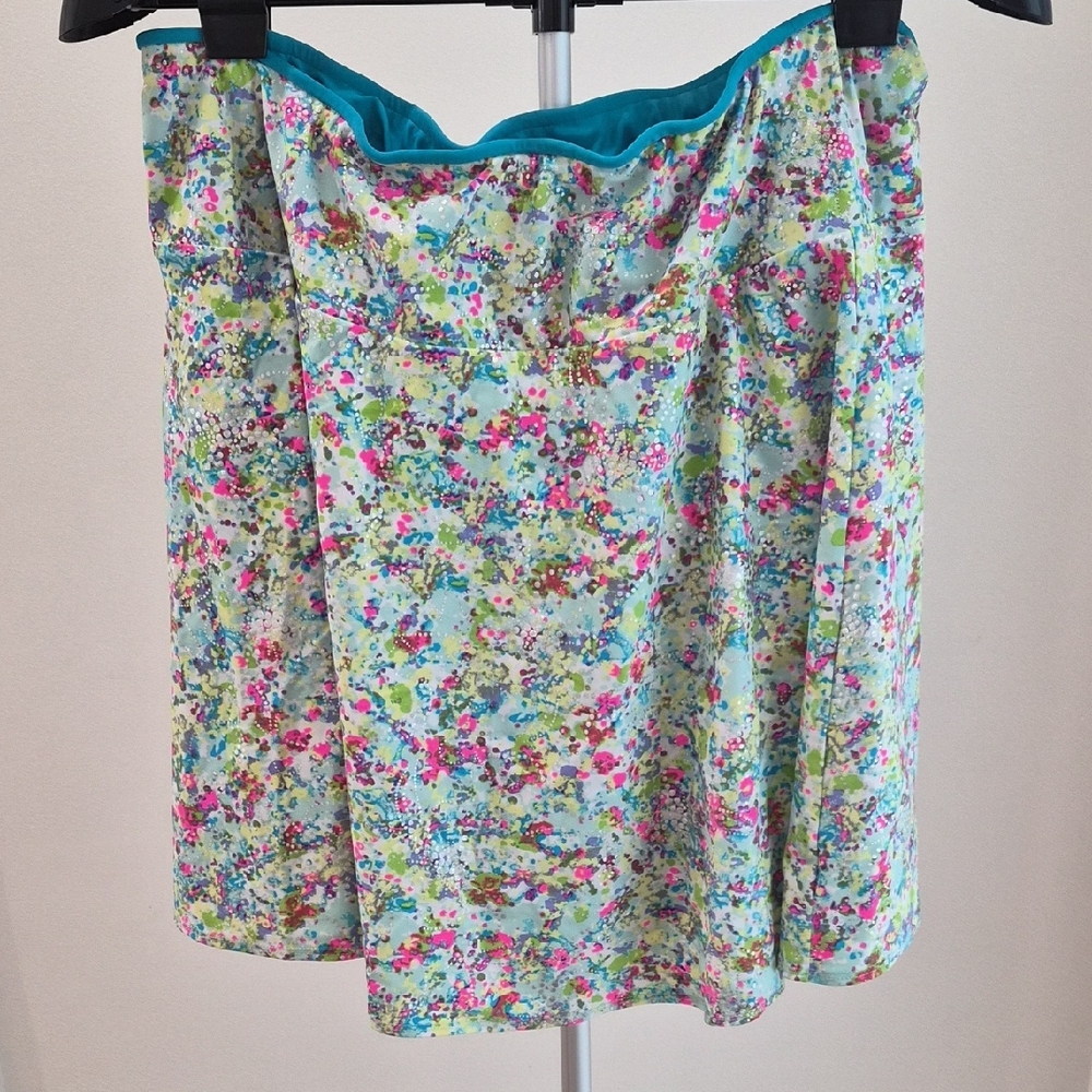 Sparkle Skirt Athletic Running Skirt with Shorts Size 2x